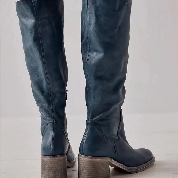 Free People Essential Tall Slouch Boot Heeled Boots